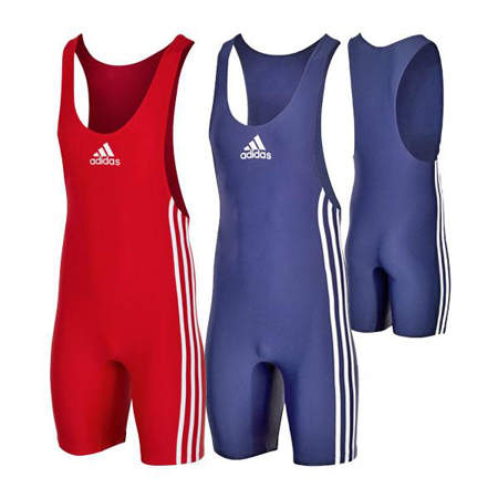Picture of A132 adidas® Performance Basic wrestling singlets, set of 2