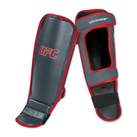 Picture of UFC shin protectors with foot extensions