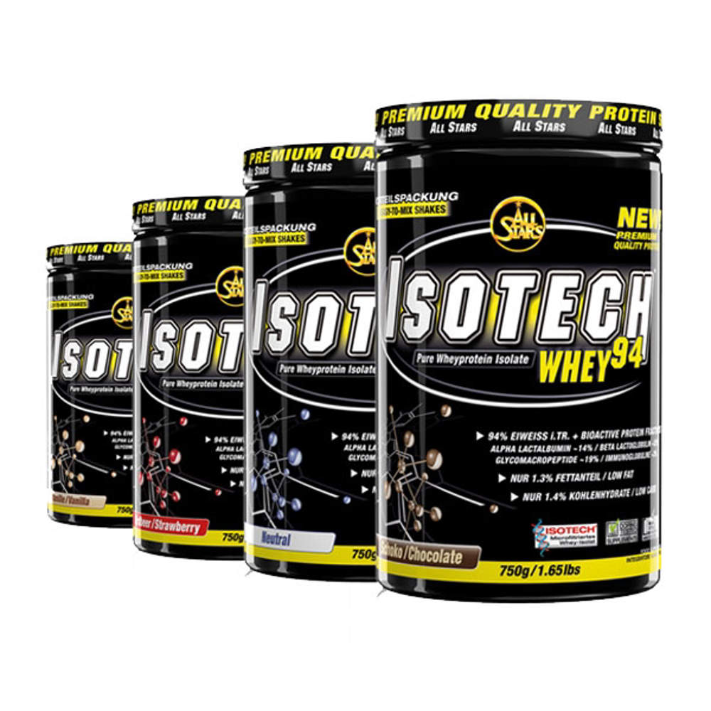 Picture of Isotech Whey 94, pure micro filtered whey protein isolate with 94% protein share 