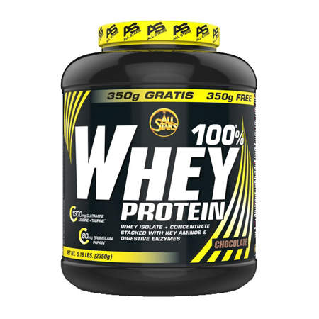 Picture of All Stars Whey protein 100%, 2350 g. 