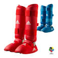 Picture of adidas WKF karate shin and foot protectors - Tokyo