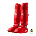 Picture of adidas WKF karate shin and foot protectors - Tokyo