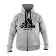 Picture of adidas karate shirt/jacket with a hood