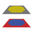 Picture of Puzzle tatami mats/Diamond, diagonal
