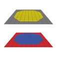 Picture of Puzzle tatami mats/Diamond, diagonal