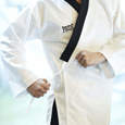 Picture of PRIDE student dobok for forms