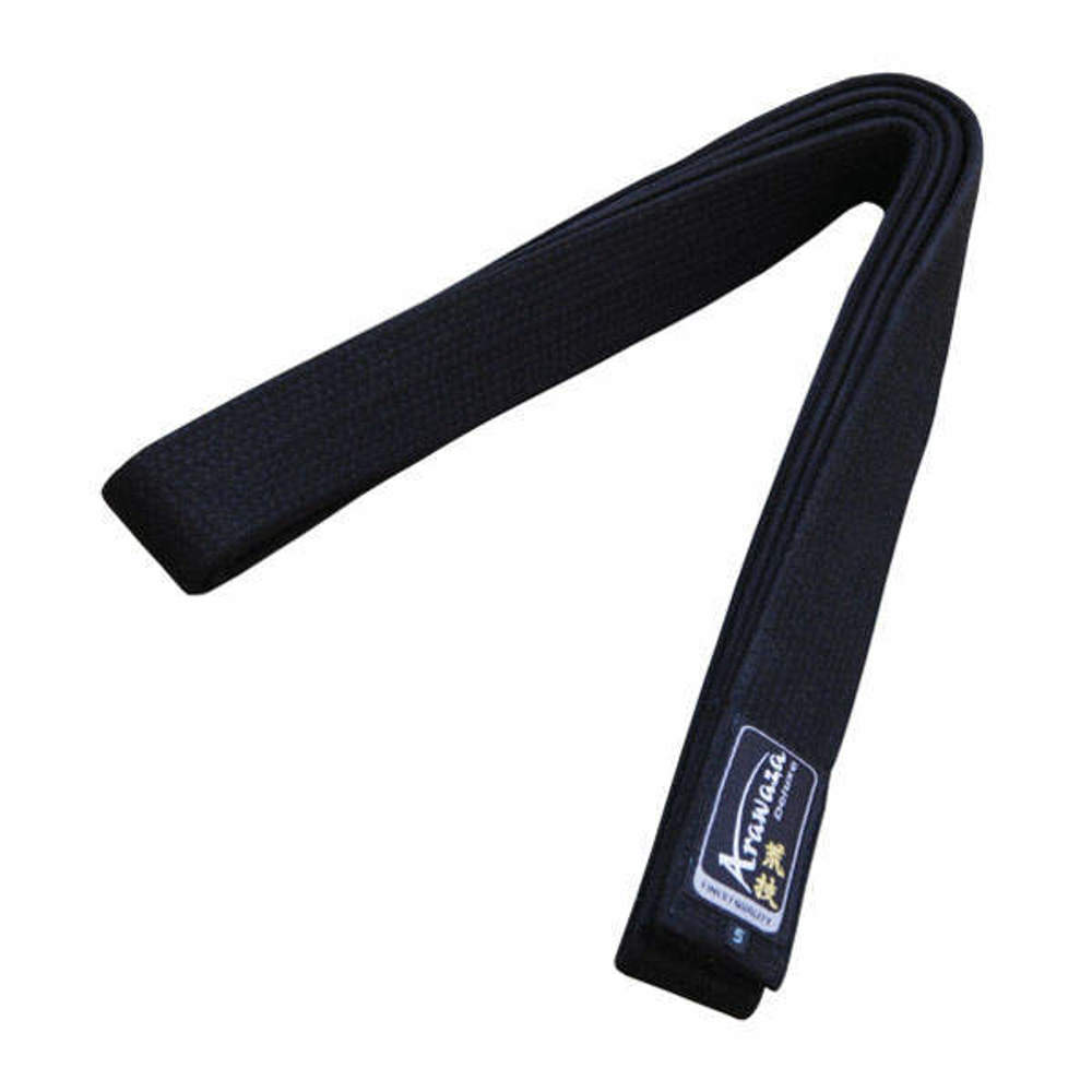 Picture of Arawaza black belt deluxe cotton