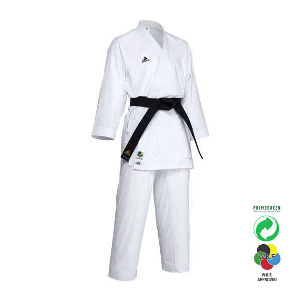 Picture of A533 adidas Primegreen adilight WKF karate uniform
