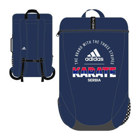 Picture of A692K-SRBP adidas backpack karate Serbia