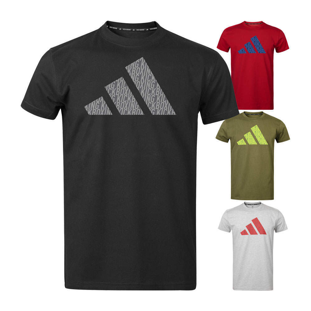 Picture of adidas kickboxing t-shirt of superb quality  