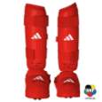 Picture of adidas WKF karate shin and foot protectors  - Tokyo III